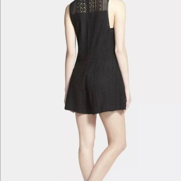 Rebecca Minkoff Marriane Lace Sleeveless Romper - Picture 4 of 7